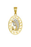 Charm Idee Preziose dal 1987 in Yellow Gold Zircone IP.CHK18M/44